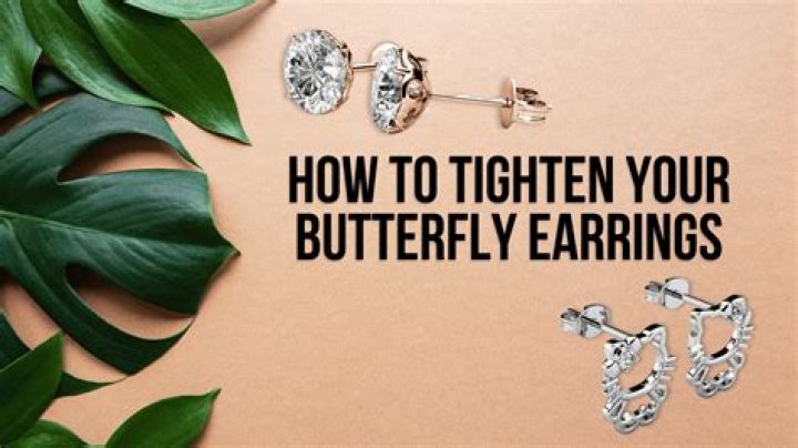 Are butterfly earring backs bad?