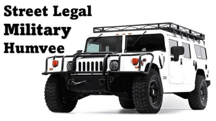 Are Humvees street legal in NY?