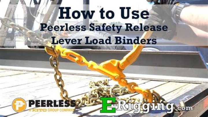 Are lever load binders legal?