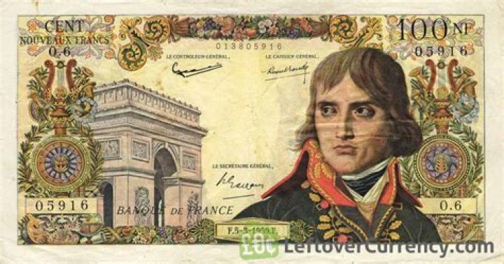 Are old French franc notes worth anything?