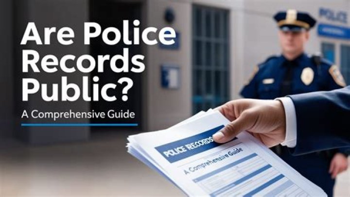 Are police records public in Stockton CA?