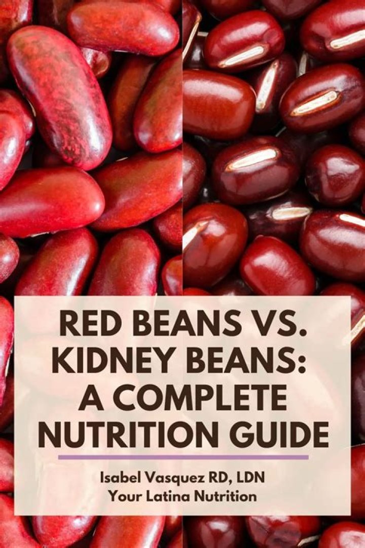 Are red beans and kidney beans the same?