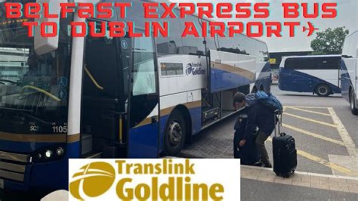 Are the buses running from Dublin Airport to Belfast?