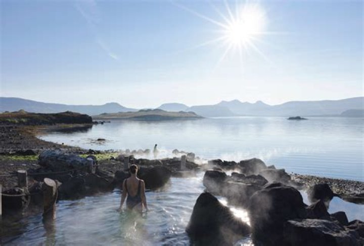 Are there any natural hot springs in Iceland?