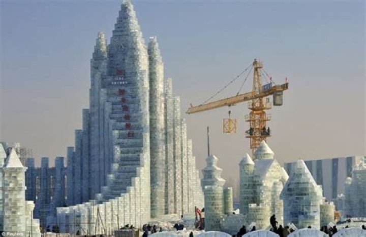 Are there buildings made of ice?