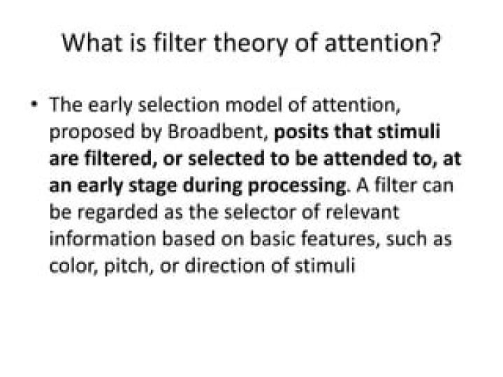 At what stage does filtering occur in early selection model?