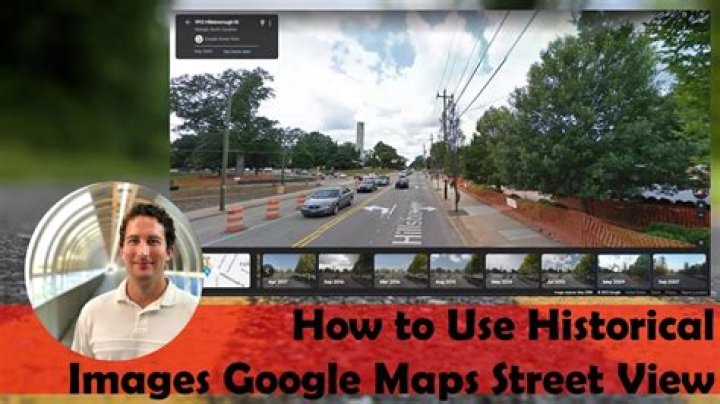 Can Google maps show historical maps?