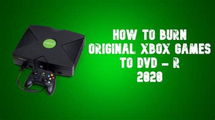 Can I burn Xbox 360 games?