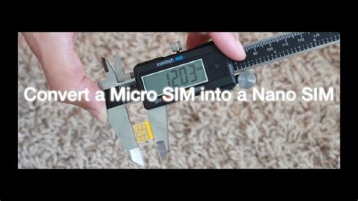 Can I convert Micro to Nano SIM?
