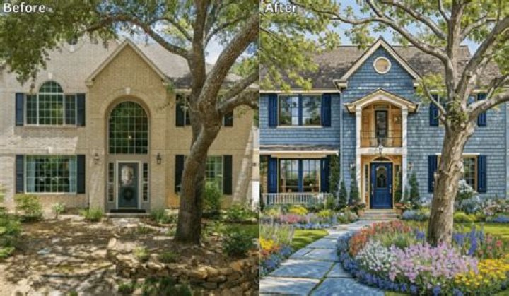 Can I download a picture of my house and try paint colors?