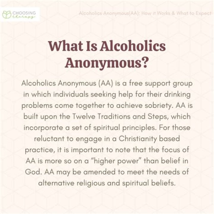 Can I go to an AA meeting?