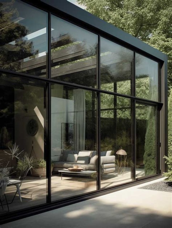 Can I have a glass wall in my house?