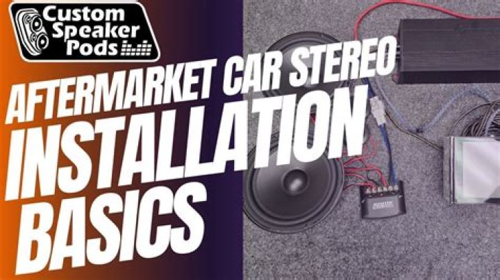 Can I install an aftermarket stereo?