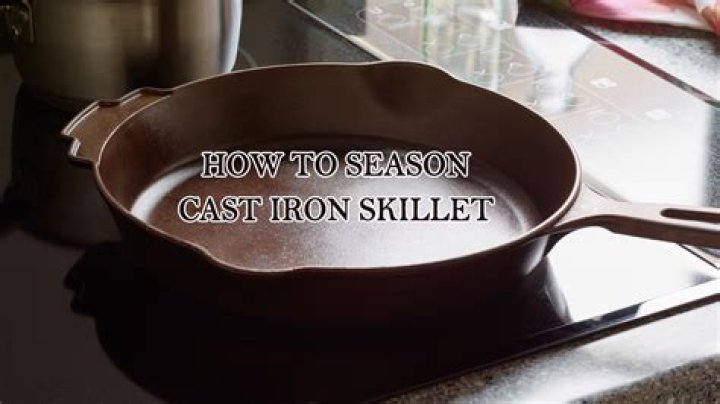Can I season my cast iron in the oven?