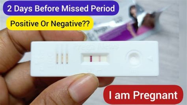 Can I take a pregnancy test 2 days before my period?