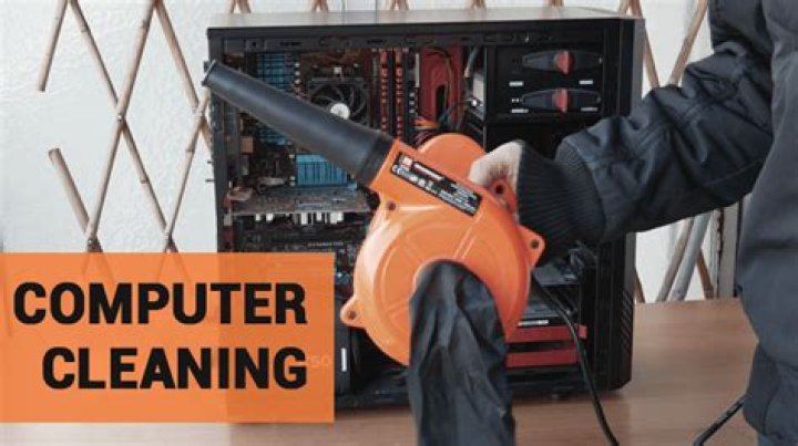Can I vacuum the dust out of my computer?