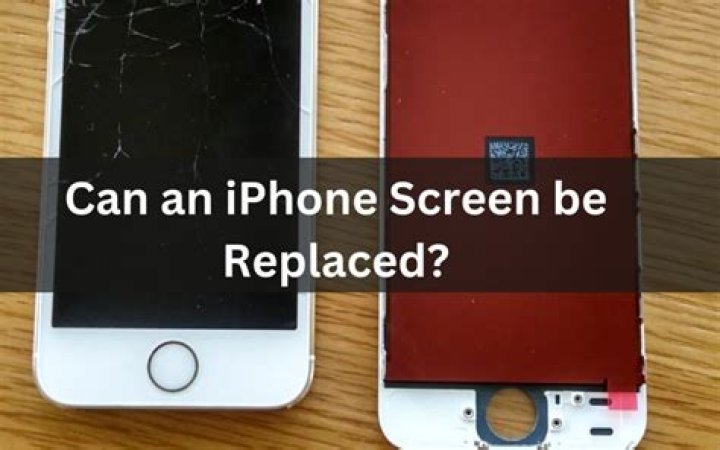 Can iPhone 5 screen be replaced?