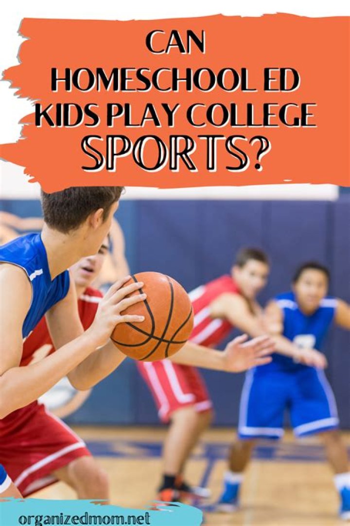 Can kids play sports if homeschooled?