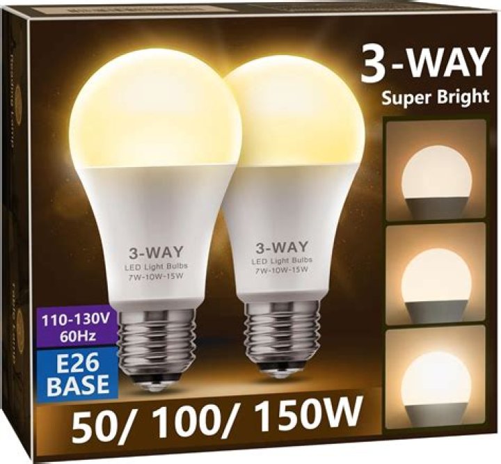 Can LED bulbs be used in 3 way lamps?