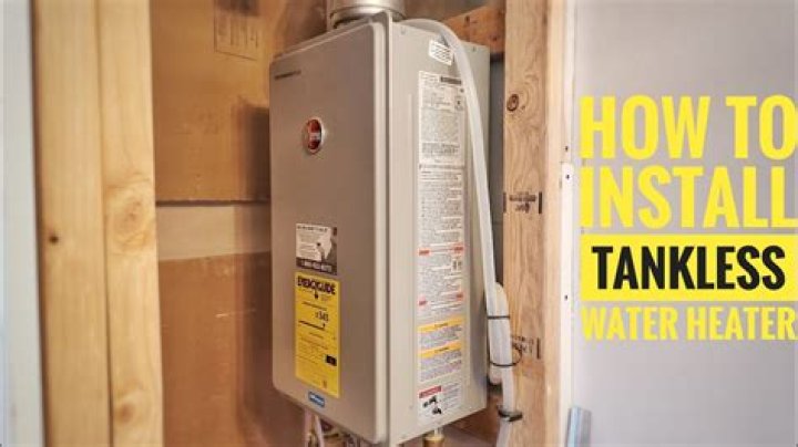 Can tankless water heater be in garage?