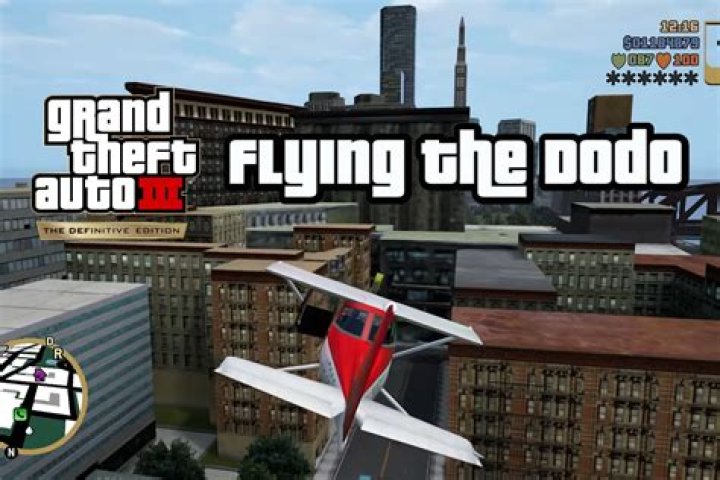 Can the Dodo fly GTA 3?