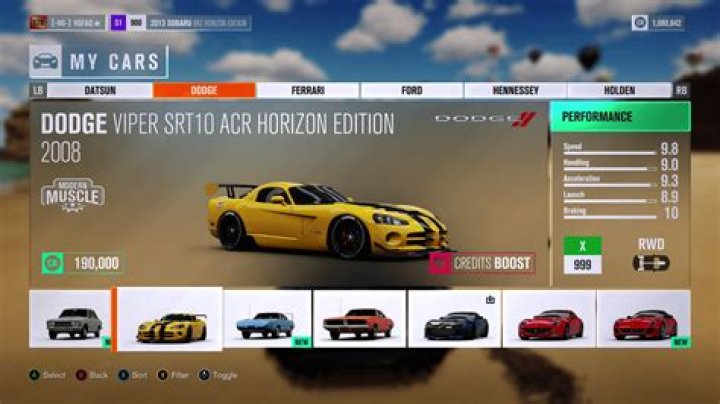 Can you buy credits in Forza Horizon 3?