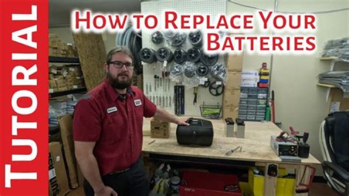 Can you change the batteries in electric razor?