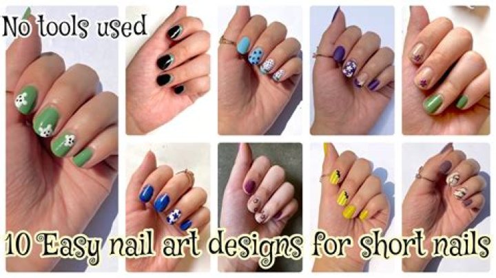 Can you do designs on short nails?