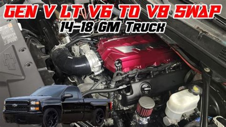Can you engine swap a V6 to a V8?