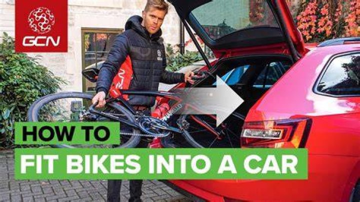 Can you fit a bike in a BMW?