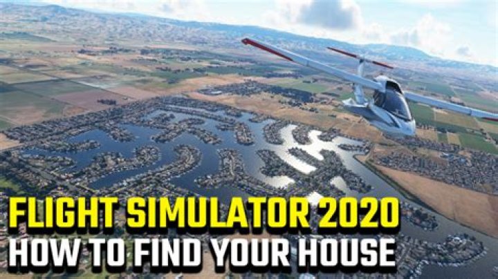 Can you go to your house in Flight Simulator?