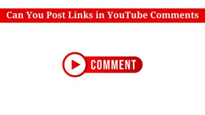 Can you post YouTube links in Facebook comments?