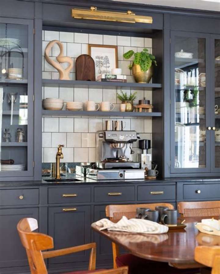 Can you put a coffee bar in a living room?