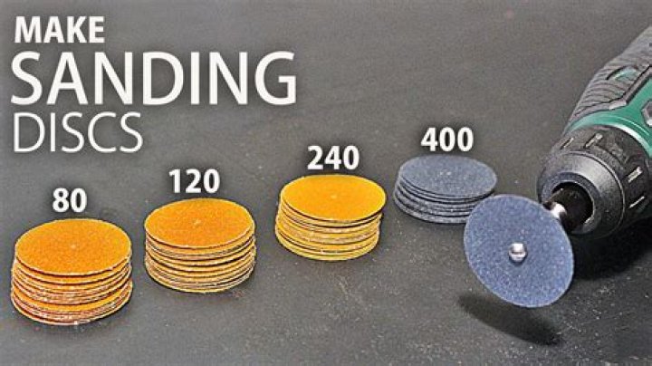 Can you put a sanding disc on a drill?
