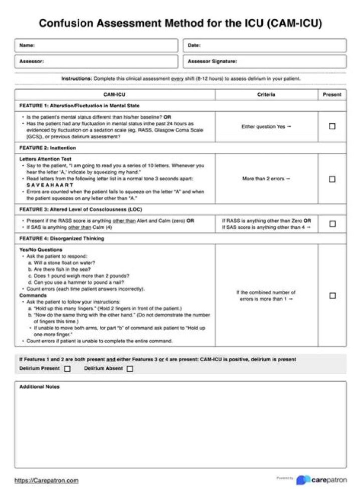 Can you recover from ICU delirium?