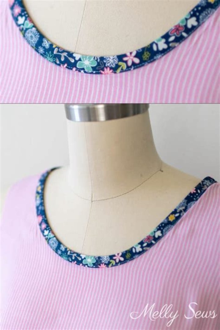 Can you use bias tape for a neckline?
