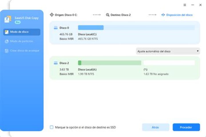 Como clonar un disco duro con Windows 7?