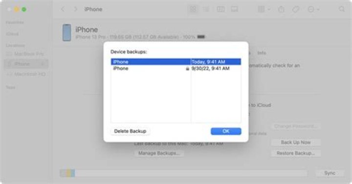 Como localizar o arquivo de backup do iPhone?