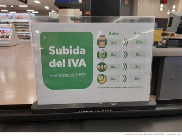 Cuando entrara en vigor la subida del IVA?
