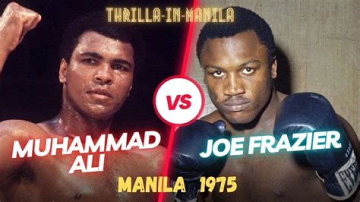 Did Ali and Frazier fight 3 times?