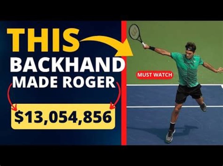 Did Federer change his backhand?