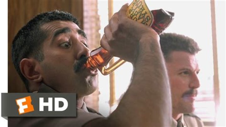 Did they actually chug syrup in Super Troopers?