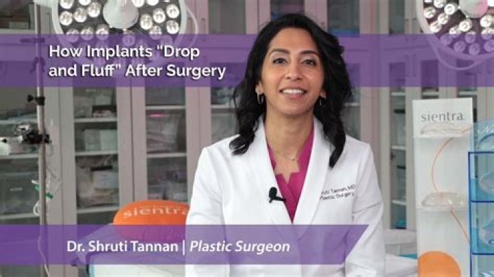 Do implants get bigger when they drop and fluff?