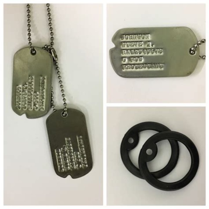 Do military dog tags have Social Security numbers them?