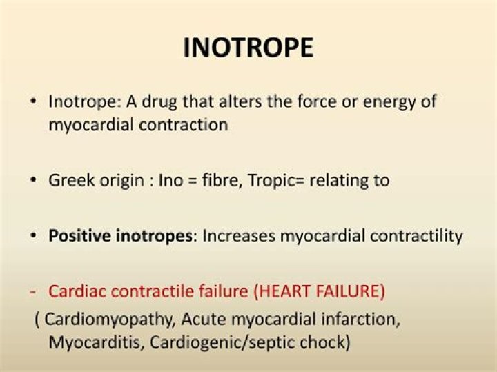 Do Positive inotropes increase heart rate?