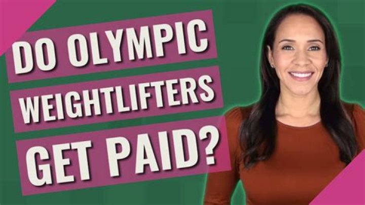 Do weightlifters get paid?