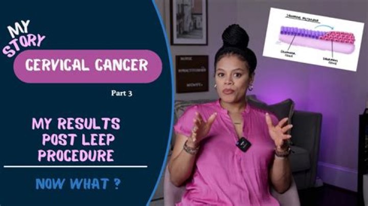 Do you get results after a LEEP procedure?
