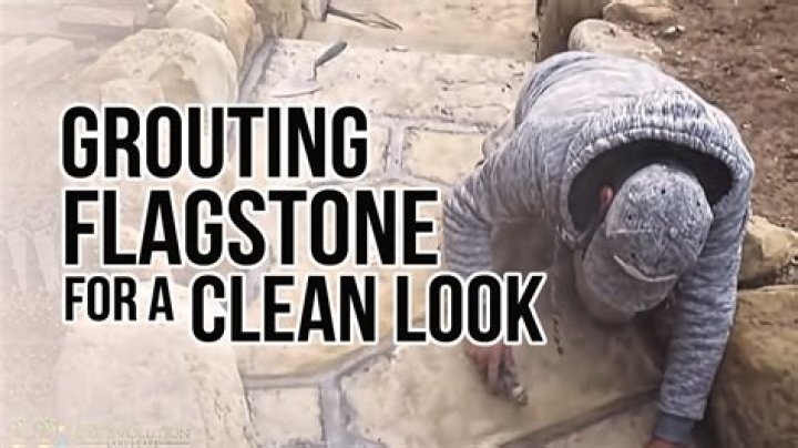 Do you grout flagstone?