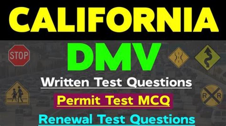 Does CA DMV take walk ins for written test?