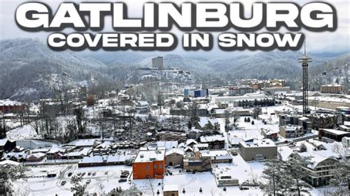 Does Gatlinburg have any snow right now?